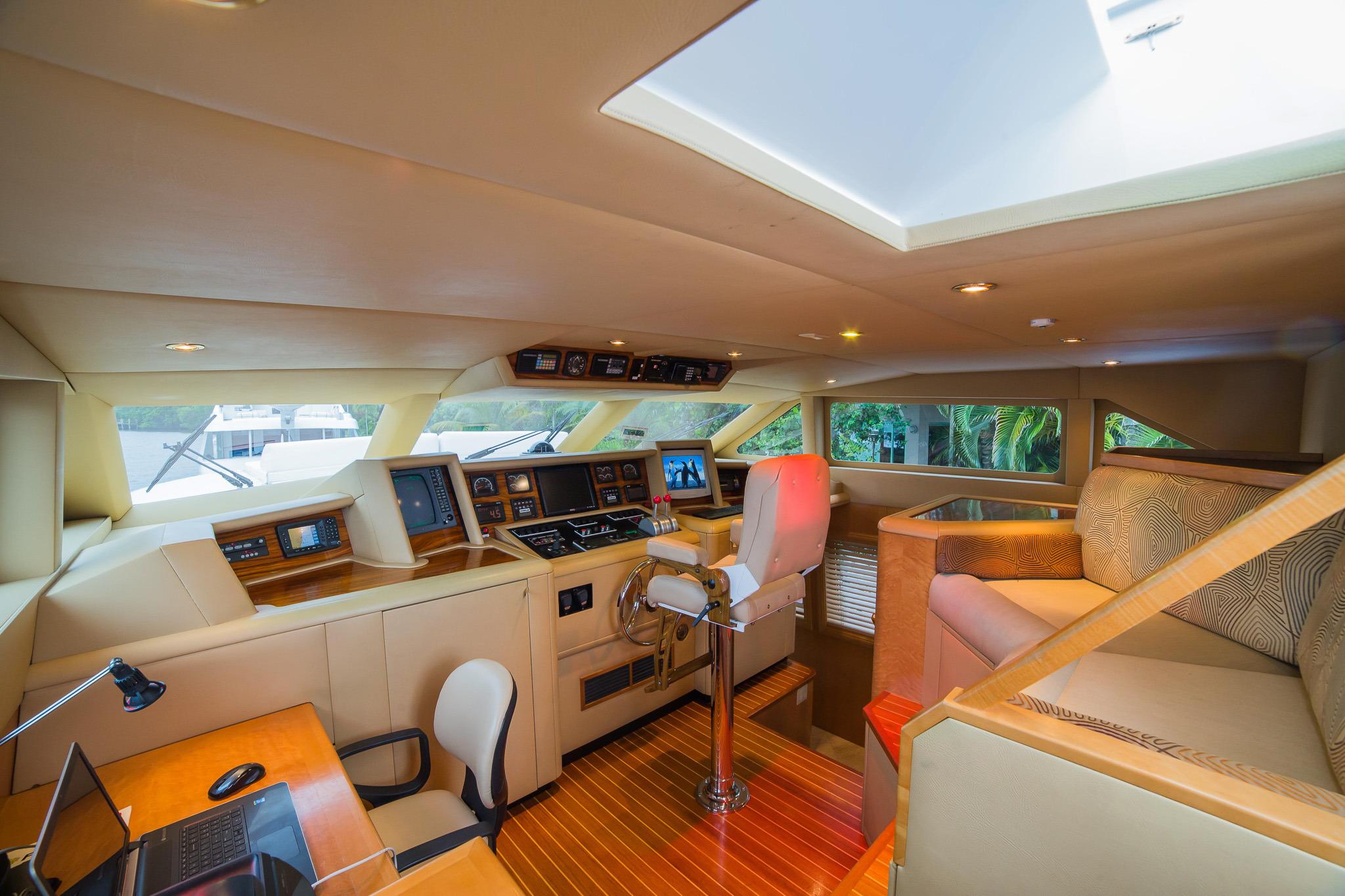 Pilot House Image Gallery Luxury Yacht Browser by CHARTERWORLD